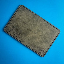 Load image into Gallery viewer, #210 - The Daubi: Grey Pueblo Leather, #1 Black Stitching