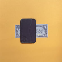 Load image into Gallery viewer, #103 - The Melvin: Violet Leather, #0 Oilve Stitching