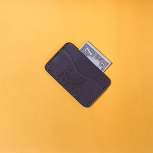 Load image into Gallery viewer, #103 - The Melvin: Violet Leather, #0 Oilve Stitching