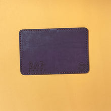 Load image into Gallery viewer, #201 - The Daubi: Violet Leather, #0 Purple Stitching