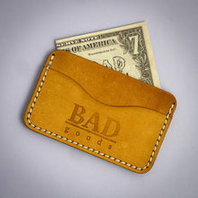 Load image into Gallery viewer, #116 - The Melvin: Yellow Pueblo Leather; White #1 Stitching