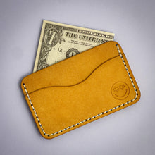 Load image into Gallery viewer, #116 - The Melvin: Yellow Pueblo Leather; White #1 Stitching