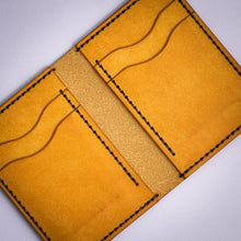 Load image into Gallery viewer, #208 - The Daubi: Yellow Pueblo Leather, #0 Brown Stitching