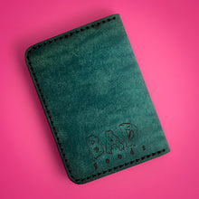 Load image into Gallery viewer, #207 - The Daubi: Ortensia (Teal) Pueblo Leather, #0 Navy Stitching