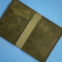 Load image into Gallery viewer, #206 - The Daubi: Olive Pueblo Leather, #0 Olive Stitching