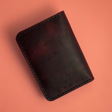 Load image into Gallery viewer, #207 - The Daubi: Wild Cherry Crazy Horse Leather, #0 Brown Stitching