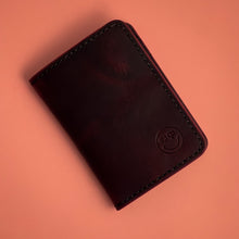 Load image into Gallery viewer, #409 - The Mosey: Wild Cherry Crazy Horse Leather, #0 Brown Stitching