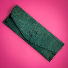 Load image into Gallery viewer, #303 - The Cally: Ortensia (Teal) Pueblo, #0 Teal Stitching, Black Hardware