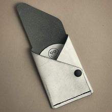 Load image into Gallery viewer, #500 - The Chooch: White Wax Black Buttero, #1 Black Stitching, Black Hardware