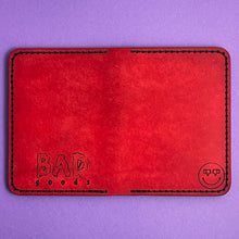 Load image into Gallery viewer, #205 - The Daubi: Red Pueblo Leather, #0 Black Stitching