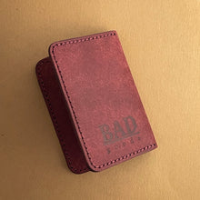 Load image into Gallery viewer, #203 - The Daubi: Bordeaux Pueblo Leather, #1 Violet Stitching