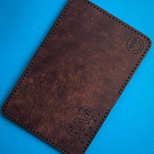 Load image into Gallery viewer, #202 - The Daubi: Yellow & Tobacco Pueblo Leathers, #0 Brown Stitching