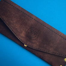 Load image into Gallery viewer, #301 - The Cally: Tobacco Pueblo, #1 Brown Stitching, Brass Hardware