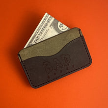 Load image into Gallery viewer, #107 - The Melvin: Gray & Black Pueblo Leathers; Black #0 Stitching