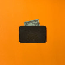 Load image into Gallery viewer, #100 - The Melvin: Black Leather, #0 Black Stitching

