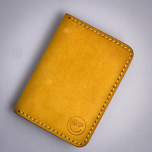Load image into Gallery viewer, #209 - The Daubi: Yellow Pueblo Leather, #1 Yellow Stitching
