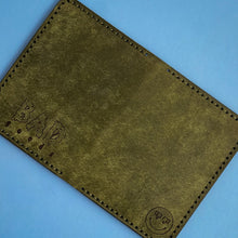 Load image into Gallery viewer, #206 - The Daubi: Olive Pueblo Leather, #0 Olive Stitching
