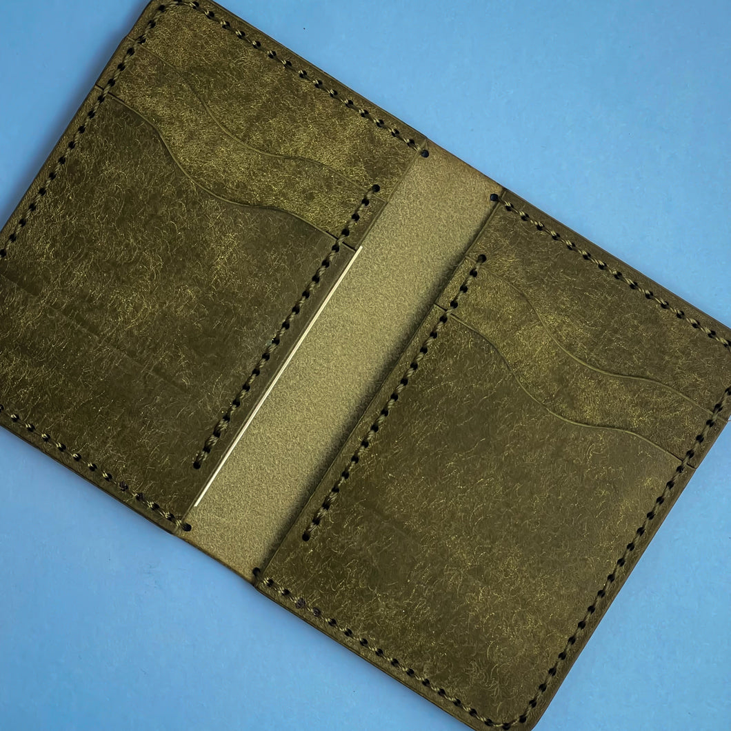 #206 - The Daubi: Olive Pueblo Leather, #0 Olive Stitching