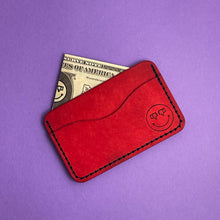 Load image into Gallery viewer, #113 - The Melvin: Red Pueblo Leather; Black #0 Stitching
