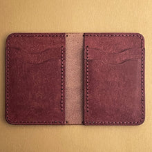 Load image into Gallery viewer, #203 - The Daubi: Bordeaux Pueblo Leather, #1 Violet Stitching
