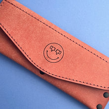 Load image into Gallery viewer, #306 - The Cally: Pink and Black Pueblo, #0 Pink Stitching, Black Hardware
