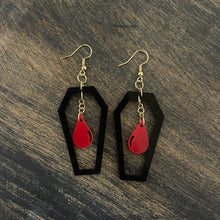 Load image into Gallery viewer, #801 - The Coffin Earrings
