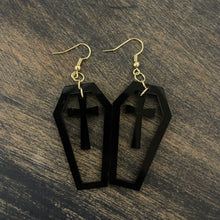 Load image into Gallery viewer, #801 - The Coffin Earrings

