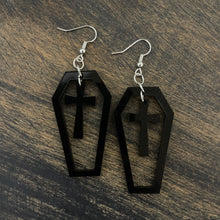 Load image into Gallery viewer, #801 - The Coffin Earrings
