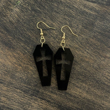 Load image into Gallery viewer, #801 - The Coffin Earrings
